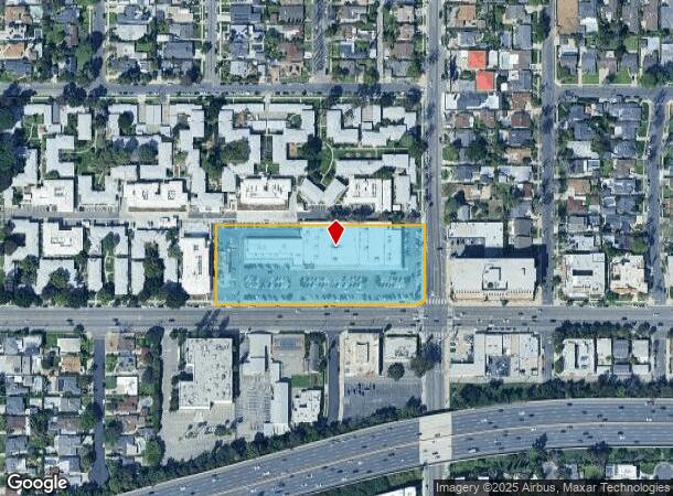  13333 Riverside Dr, Sherman Oaks, CA Parcel Map