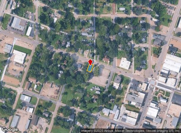  215 Nw Gordon St, Topeka, KS Parcel Map