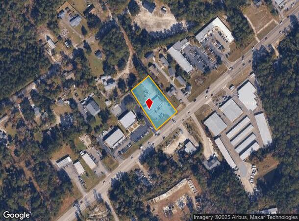  16641 Us Highway 17, Hampstead, NC Parcel Map