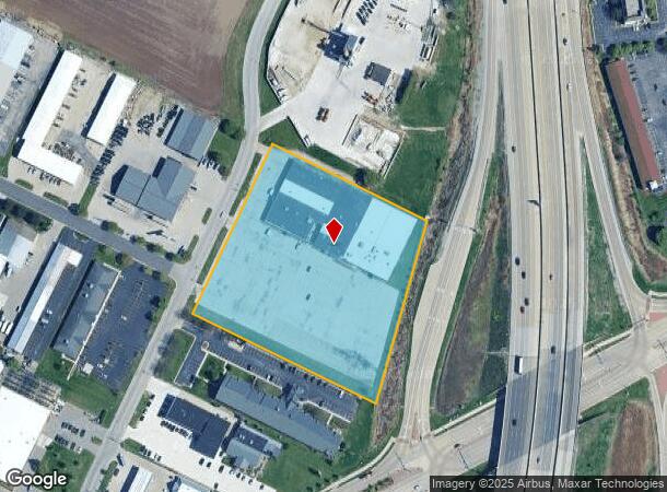 2929 Allied St, Green Bay, WI Parcel Map