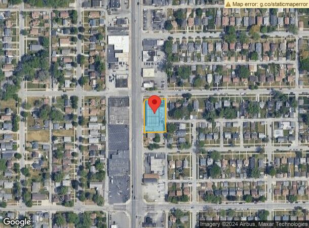  7405 Calumet Ave, Hammond, IN Parcel Map