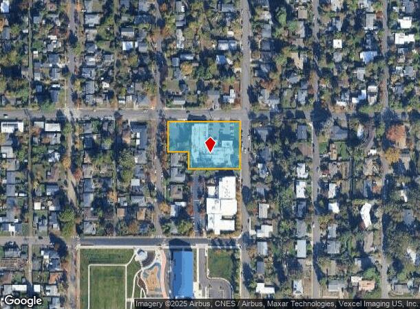 1166 E 28Th Ave, Eugene, OR Parcel Map