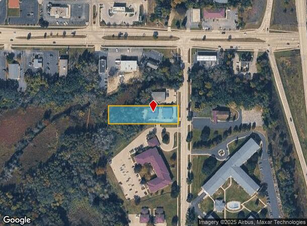  240 N University Dr, West Bend, WI Parcel Map