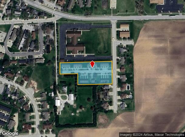  175 N Mcguire Dr, Manteno, IL Parcel Map