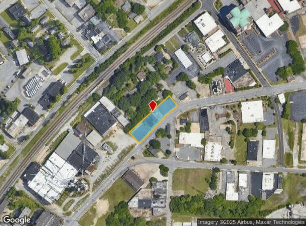  610 W Green Dr, High Point, NC Parcel Map