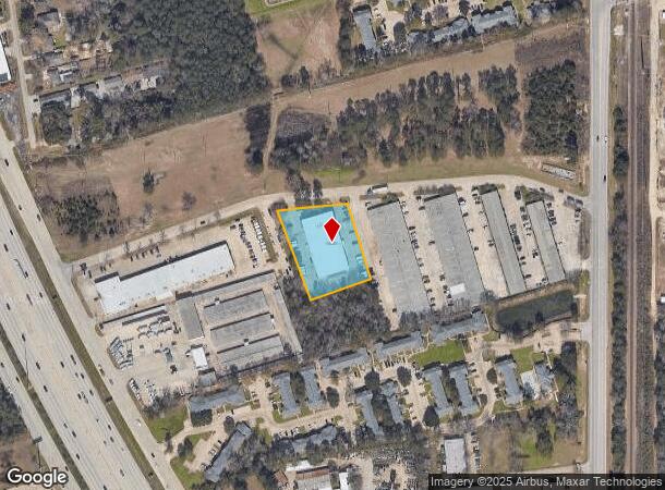  121 Enterprise Row, Conroe, TX Parcel Map