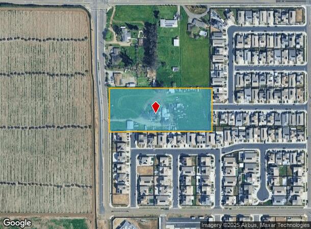 2342 N Fowler Ave, Fresno, CA Parcel Map