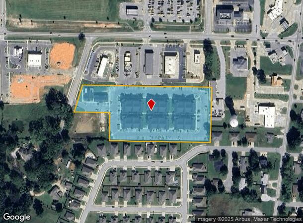  202 Ryan Rd, Pea Ridge, AR Parcel Map