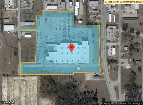  201 W Main St, Malakoff, TX Parcel Map