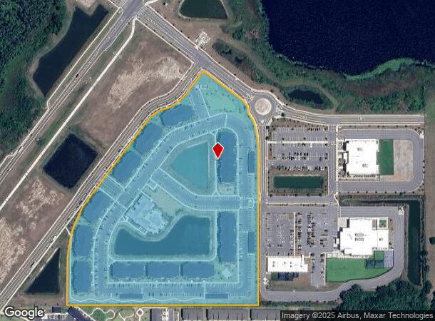  7508 Tranquility Loop, Wesley Chapel, FL Parcel Map