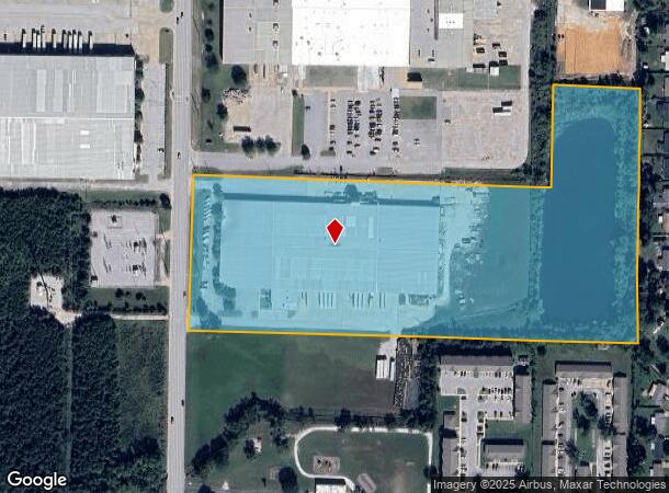 1201 N Dixieland Rd, Rogers, AR Parcel Map