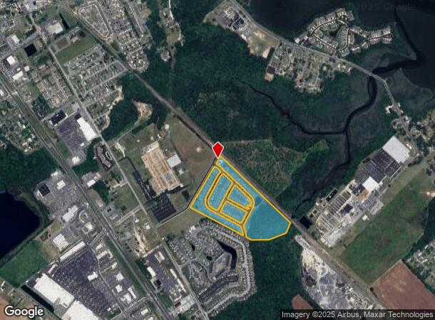  303 Windflower Dr, Millsboro, DE Parcel Map