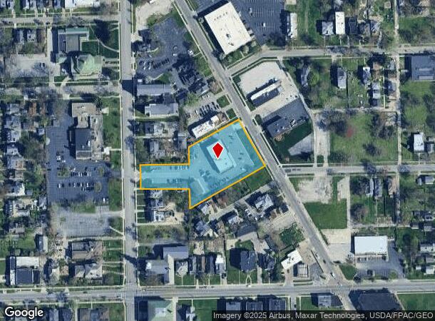  2244 Collingwood Blvd, Toledo, OH Parcel Map