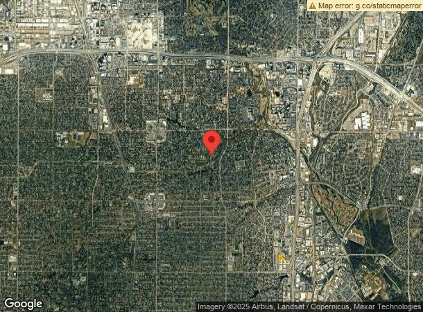  9707 N Central Expy, Dallas, TX Parcel Map