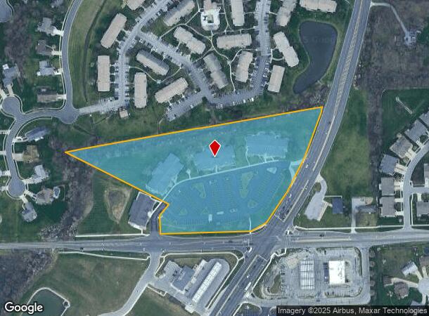 9009 Coldwater Rd, Fort Wayne, IN Parcel Map