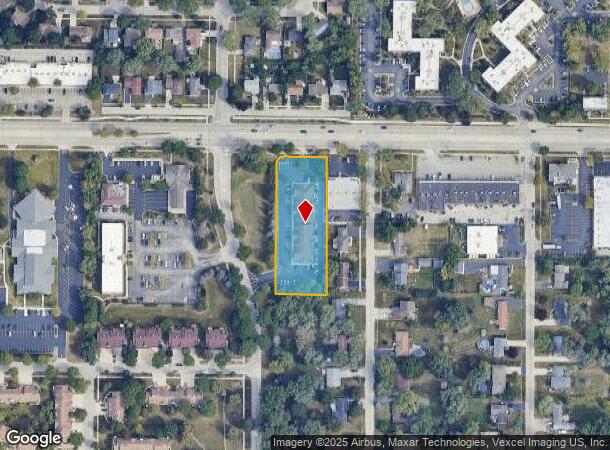 313 W Dundee Rd, Buffalo Grove, IL Parcel Map