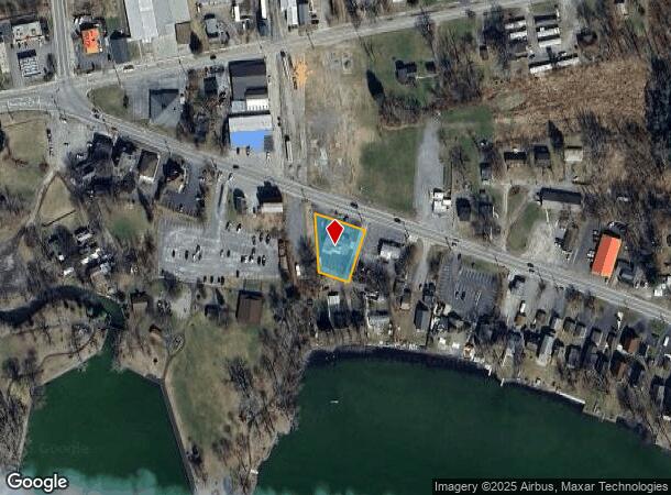  5844 Big Tree Rd, Lakeville, NY Parcel Map