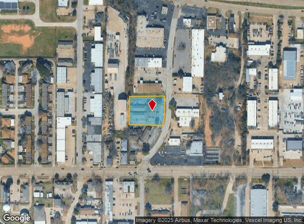  2104 Roosevelt Dr, Dwg, TX Parcel Map
