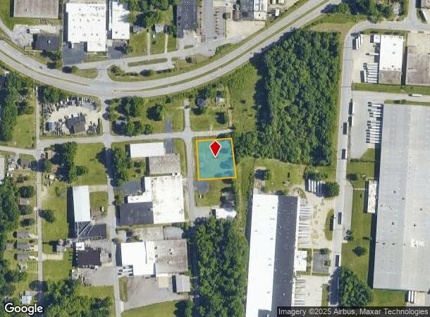  502 Blake Ave, High Point, NC Parcel Map