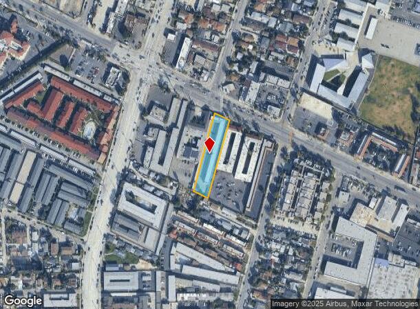  10038 Valley Blvd, El Monte, CA Parcel Map