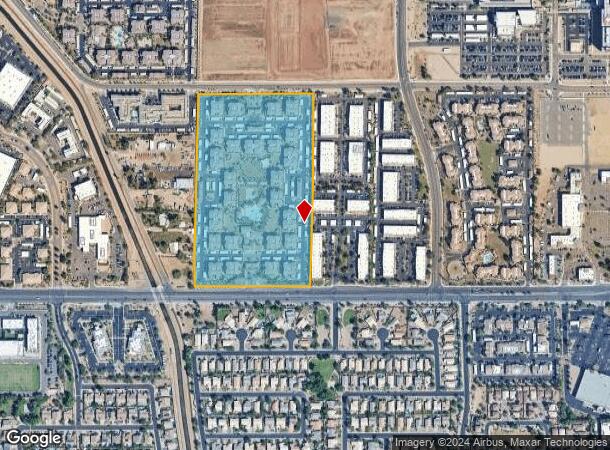  4760 E Baseline Rd, Mesa, AZ Parcel Map