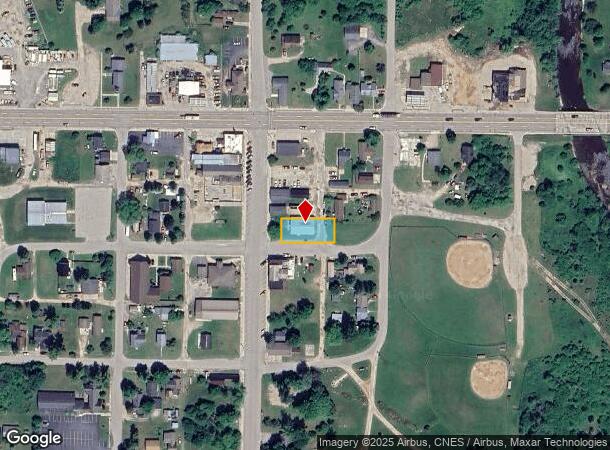 10474 S Main St, Rapid River, MI Parcel Map