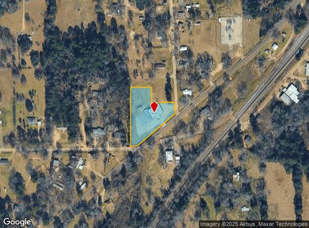 515 S Railroad St, Troup, TX Parcel Map
