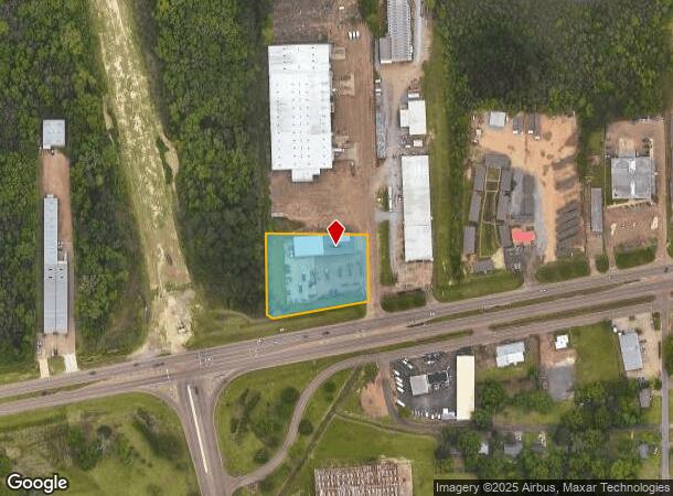 2104 Highway 80 E, Pearl, MS Parcel Map