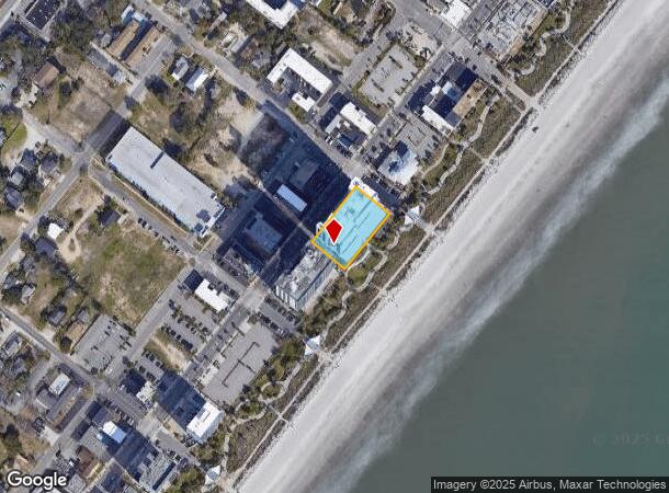  520 N Ocean Blvd, Myrtle Beach, SC Parcel Map