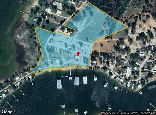 1239 Willow Beach Rd, Graford, TX Parcel Map