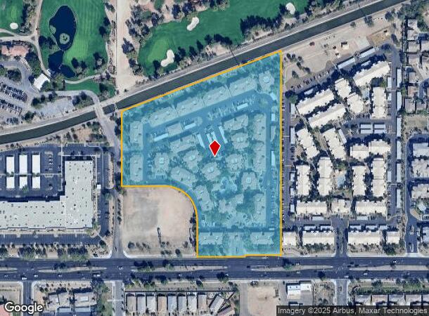  3606 E Baseline Rd, Phoenix, AZ Parcel Map