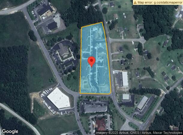  107 Faulkner Ln, Benson, NC Parcel Map