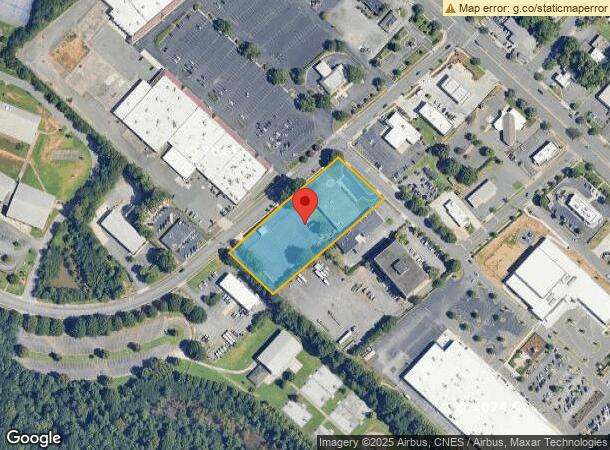  2821 Crisman St, Charlotte, NC Parcel Map