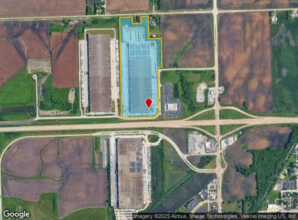  601 Midpoint Rd, Minooka, IL Parcel Map
