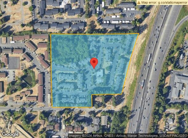  3100 S 208Th St, Seatac, WA Parcel Map