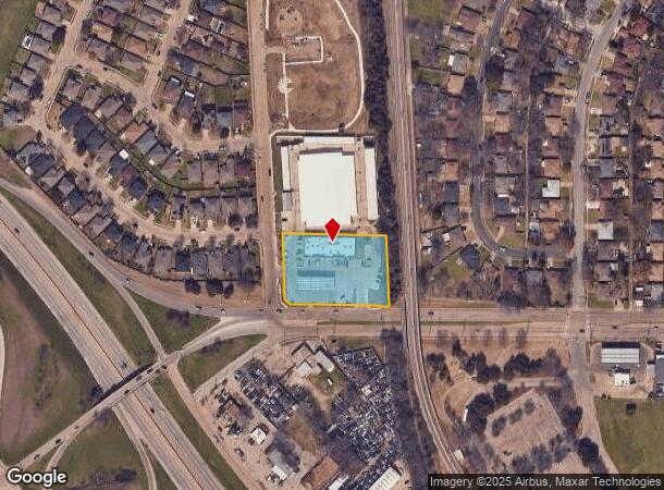 6343 Lake June Rd, Dallas, TX Parcel Map