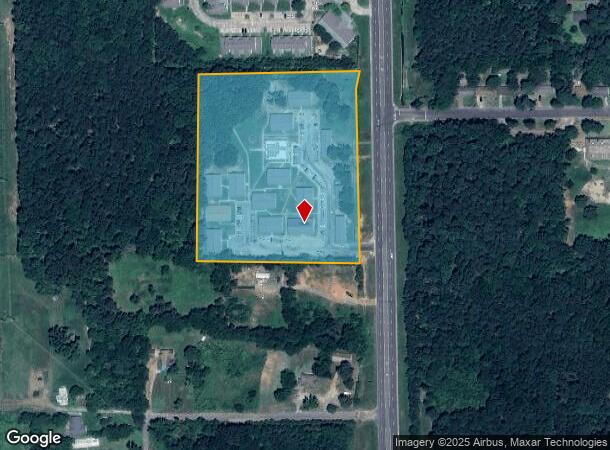 1603 Martin Luther King Jr Blvd, Marshall, TX Parcel Map