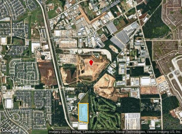  2125 E Farrell Rd, Houston, TX Parcel Map