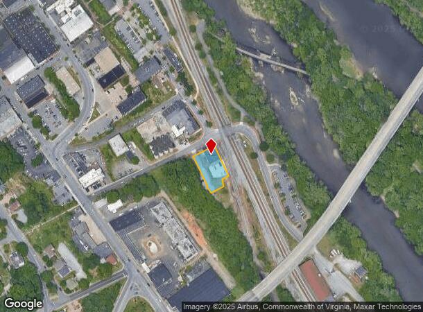  50 Washington St, Lynchburg, VA Parcel Map