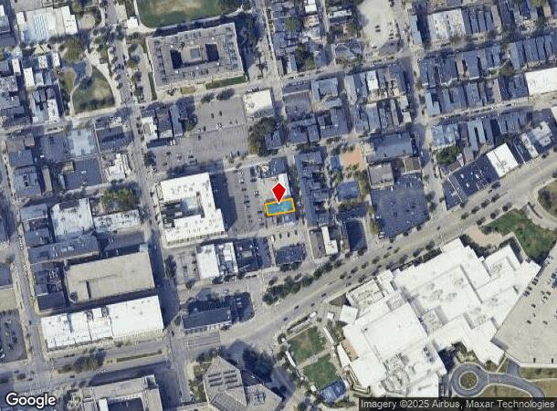  1117 Broadway St, Cincinnati, OH Parcel Map