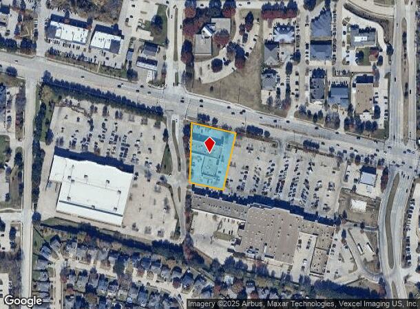 2321 Cross Timbers Rd, Flower Mound, TX Parcel Map