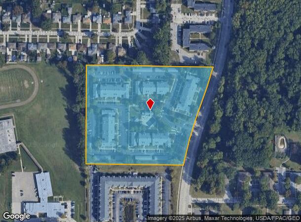 6128 Stumph Rd, Cleveland, OH Parcel Map