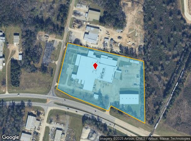  2602 Spence St, Lufkin, TX Parcel Map