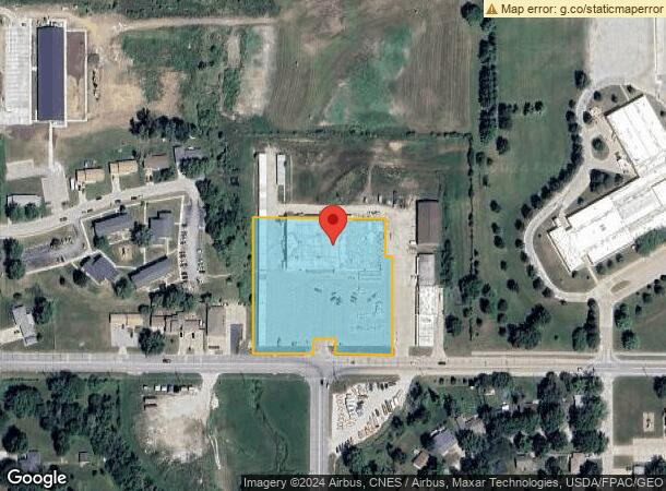  801 W Townline St, Creston, IA Parcel Map