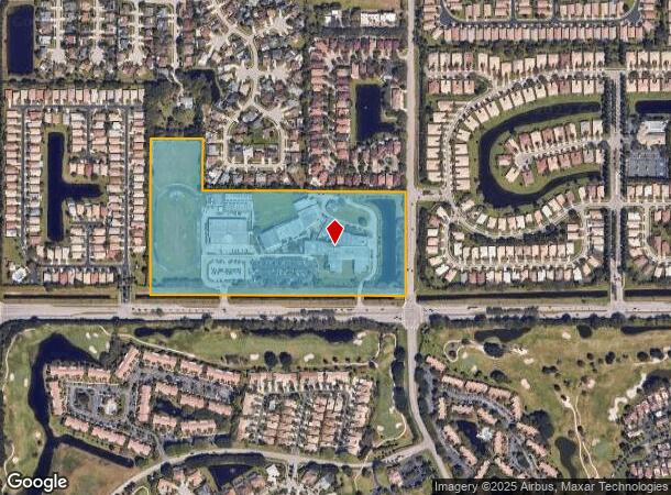 6161 W Woolbright Rd, Boynton Beach, FL Parcel Map