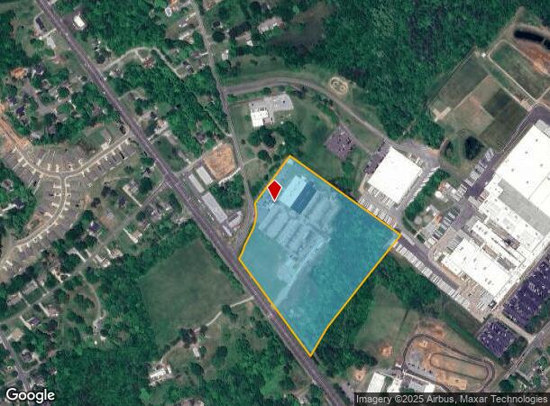  2350 Long Dairy Rd, Graham, NC Parcel Map