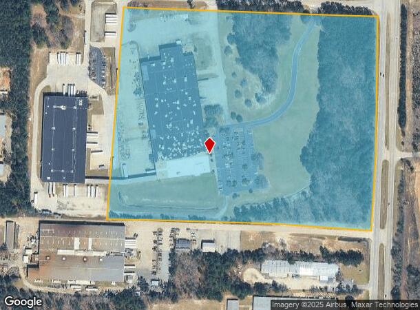 1235 Commerce Dr, Lugoff, SC Parcel Map