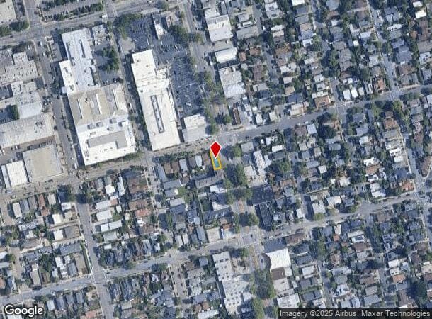 1050 Camelia St, Berkeley, CA Parcel Map