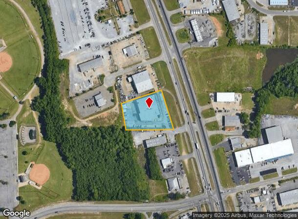 655 N Eastern Blvd, Montgomery, AL Parcel Map