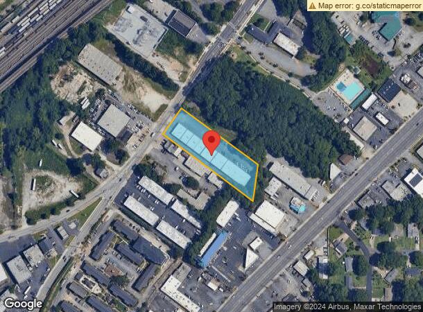  5891 New Peachtree Rd, Atlanta, GA Parcel Map